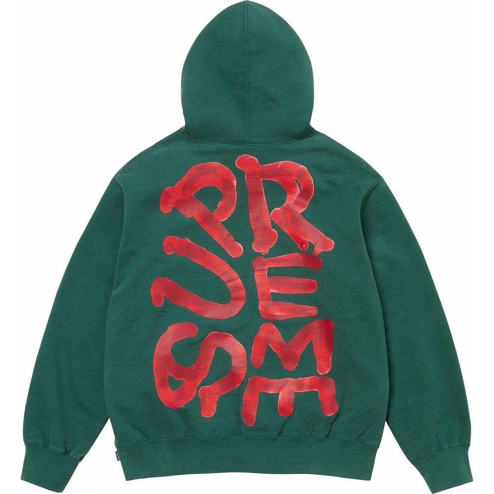 Details on Paint Hooded Sweatshirt  from spring summer
                                                    2024 (Price is $168)
