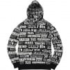 Supreme Supreme HYSTERIC GLAMOUR Text Hooded Sweatshirt (FW17)