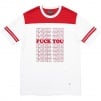 Supreme Supreme HYSTERIC GLAMOUR Fuck You Football Tee (FW17)