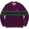 Supreme Velour Snap Henley (FW17)