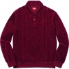 Supreme Velour L S Polo (FW17)
