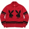 Supreme Supreme Playboy© Shawl Collar Full Zip Sweater (FW17)