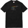 Supreme Chart Tee (SS18)