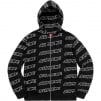 Supreme Repeat Zip Up Hooded Sweatshirt (SS18)
