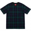 Supreme Jacquard Tartan Plaid Pocket Tee (SS18)