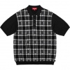 Supreme Plaid Knit Polo (SS18)