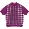 Supreme Plaid Knit Polo (SS18)