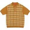 Supreme Plaid Knit Polo (SS18)