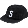 Supreme Washed Chambray S Logo 6-Panel (SS18)