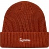 Supreme Loose Gauge Beanie (FW18) - Rust