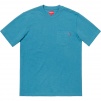 Supreme S S Pocket Tee (FW18) - Dusty Blue