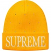 Supreme Studded Beanie (FW18) - Yellow