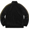 Supreme Velour Track Jacket (FW18) - Black