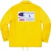 Supreme Supreme Champion Label Coaches Jacket (FW18) - Yellow