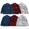 Supreme Supreme Comme des Garçons SHIRT Printed Canvas Chore Coat (FW18)