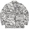 Supreme Supreme Comme des Garçons SHIRT Printed Canvas Chore Coat (FW18) - White