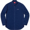 Supreme Corduroy Shirt (FW18) - Blue