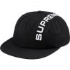 Supreme Stripe 6-Panel (FW18) - Black