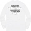 Supreme The Killer L S Tee (FW18) - White