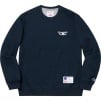 Supreme Supreme Champion 3D Metallic Crewneck (FW18) - Navy