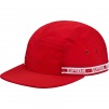 Supreme Tonal Tape Camp Cap (FW18) - Red