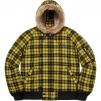 Supreme Wool N-2B Jacket (FW18) - Yellow Plaid