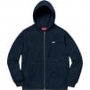 Supreme Reflective Small Box Zip Up Sweatshirt (FW18) - Navy