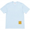 Supreme Middle Finger To The World Tee (SS19) - Light Blue