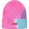 Supreme Overdyed Beanie (SS19) - Pink Tie Dye
