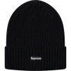 Supreme Overdyed Beanie (SS19) - Black