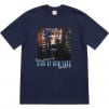 Supreme Christopher Walken King Of New York Tee (SS19) - Navy
