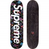 Supreme Airbrushed Floral Skateboard (SS19) - 8.5" x 32.125" - Black