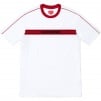 Supreme Chest Stripe Logo S S Top (SS19) - White
