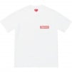 Supreme Mesh Stripe Pocket Tee (SS19) - White