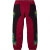 Supreme Supreme Jean Paul Gaultier Floral Print Sweatpant (SS19) - Cardinal