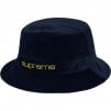 Supreme Compact Logo Corduroy Crusher (SS19) - Navy