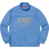 Supreme Forever Half Zip Sweatshirt (SS19) - Columbia Blue