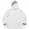Supreme Wrist Logo Hooded Sweatshirt (SS19) - Ash Grey