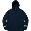 Supreme Wrist Logo Hooded Sweatshirt (SS19) - Navy