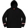 Supreme Wrist Logo Hooded Sweatshirt (SS19) - Black