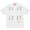 Supreme Flowers Guayabera S S Shirt (SS19) - White