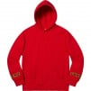 Supreme Wrist Logo Hooded Sweatshirt (SS19) - Red