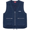 Supreme Nylon Cargo Vest (SS19) - Dark Blue