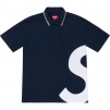 Supreme S Logo Polo (SS19) - Navy
