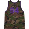 Supreme Rhinestone Basketball Jersey (SS19) - Woodland Camo