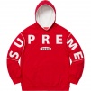 Supreme Spread Logo Hooded Sweatshirt (FW19) - Red