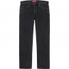 Supreme Stone Washed Black Slim Jean (FW19) - Washed Black