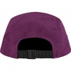 Supreme Jacquard Logos Twill Camp Cap (FW19) - Purple
