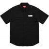 Supreme God's Favorite S S Work Shirt (FW19) - Black