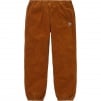 Supreme Corduroy Skate Pant (FW19) - Brown